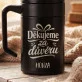 Termohrnek S Uchem 400 Ml Pro Klienta Dárek Pro Muže: Děkujeme Za Důvěru Termohrnek S Uchem 400 Ml Pro Klienta Dárek Pro Muže: Děkujeme Za Důvěru