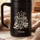 Termohrnek S Uchem 400 Ml Pro Dceru Dárek Pro Ženu: Naše Malá Šéfka Termohrnek S Uchem 400 Ml Pro Dceru Dárek Pro Ženu: Naše Malá Šéfka