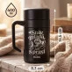 Termohrnek S Uchem 400 Ml Pro 70Letou Ženu Dárek K 70 Narozeninám Pro Ženu: Stále Mladá, Jen S Praxí
