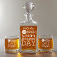 Good Day - Skleněná karafa na whisky + sklenice