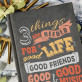 Good life - Zápisník A5 s potiskem
