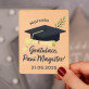 Gratulace paní magistro - Dřevěný magnet