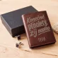 Personalizovaná Kožená Peněženka Pro 21Letého Muže Dárek K 20 Narozeninám Pro Muže: Konečně Plnoletý, Žij Personalizovaná Kožená Peněženka Pro 21Letého Muže Dárek K 20 Narozeninám Pro Muže: Konečně Plnoletý, Žij