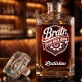 Personalizovaná Karafa Na Whisky Pro Bratra Dárek Pro Muže: Bratr. Záruka Dobré