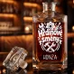 Personalizovaná Karafa Na Whisky Ke Dni Chlapců V Práci Dárek Pro Přítele Muže: Hrdinové Směny