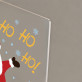Ho ho ho - Tisk na akrylovém skle se stojanem