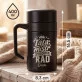 Termohrnek S Uchem 400 Ml Pro Otce Dárek Ke Dni Otců Pro Muže: Táta: Mistr Zbytečných