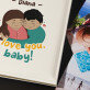 I love you, baby - Personalizované fotoalbum