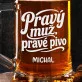 Půllitr Na Pivo K Narozeninám Dárek Pro Muže: Pivní Elegán