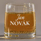Jméno a příjmení - Sklenice na whisky