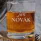 Jméno a příjmení - Sklenice na whisky