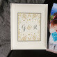 Iniciály květy - Personalizované fotoalbum