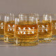 Iniciály jméno a přijmení - Sklenice na whisky