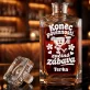 Personalizovaná Karafa Na Whisky K Ukončení Práce Dárek Pro Ženu: Konec Povinností, Začíná Personalizovaná Karafa Na Whisky K Ukončení Práce Dárek Pro Ženu: Konec Povinností, Začíná