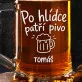 Půllitr Na Pivo Pro Policistu Dárek Pro Muže: Hlídka U Piva Půllitr Na Pivo Pro Policistu Dárek Pro Muže: Hlídka U Piva