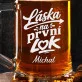 Půllitr Na Pivo K Valentýnu Dárek K Výročí Pro Muže: Pivní Romansa