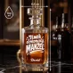 Personalizovaná Karafa Na Whisky K 25 Letům Manželství Dárek Pro Muže: Téměř Dokonalý Manžel