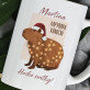 kapybara vánoční - Hrnek s potiskem