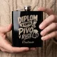 Placatka S Gravírováním K Ukončení Školy Dárek Pro Muže: Diplom V Kapse, Pivo V