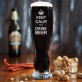 Keep calm – Gravírovaná Sklenice na pivo
