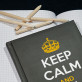 Keep Calm - Zápisník A5 s potiskem