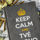 Keep Calm - Zápisník A5 s potiskem