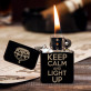 Keep calm - Zapalovač s gravírováním