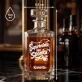 Personalizovaná Karafa Na Whisky Pro Mladou Maminku Dárek Ke Dni Matek Pro Ženu: Superhrdinka Bez Spánku