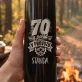 Termoska S Gravírováním K 70 Narozeninám Dárek Pro 70Letého Muže : 70 A Pořád V Provozu