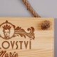 Království - Tabulka na dveře