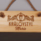 Království - Tabulka na dveře
