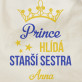 Prince hlídá - Dětská osuška s kapucí