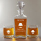 Last Gentleman - Skleněná karafa na whisky + sklenice