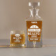 Limited edition - Skleněná karafa na whisky + sklenice