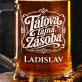 Půllitr Na Pivo Pro Tatínka Dárek Ke Dni Otců Pro Muže: Retro Pivní Etiketa