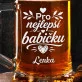 Půllitr Na Pivo Pro Babičku Dárek Ke Dni Babiček Pro Ženu: Babiččina Radost Půllitr Na Pivo Pro Babičku Dárek Ke Dni Babiček Pro Ženu: Babiččina Radost