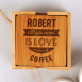 Love and lots of coffee - Podložky pod hrnky