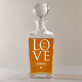 Love - Karafa na whisky 1l