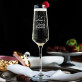 Lovely bubbles - Gravírovaná sklenice na šampaňské