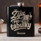 Placatka S Gravírováním Pro Účetního Dárek Pro Muže: Žiju Pro Tabulky Placatka S Gravírováním Pro Účetního Dárek Pro Muže: Žiju Pro Tabulky