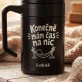 Termohrnek S Uchem 400 Ml Na Odchod Do Důchodu Dárek Pro Důchodce Muže: Konečně Mám Čas Na Nic