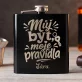 Placatka S Gravírováním Do Nového Bytu Dárek Pro Ženu: Můj Byt, Moje Pravidla