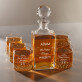 Magic Whisky - Skleněná karafa na whisky + sklenice