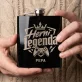 Placatka S Gravírováním Pro Gamera Dárek Pro Muže: Herní Legenda Placatka S Gravírováním Pro Gamera Dárek Pro Muže: Herní Legenda