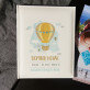 Certifikát balon - Personalizované fotoalbum