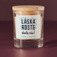 Láska roste - Vonná svíčka