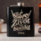 Placatka S Gravírováním Pro Důchodce Dárek K Odchodu Do Důchodu Pro Muže: Život Bez Budíku Placatka S Gravírováním Pro Důchodce Dárek K Odchodu Do Důchodu Pro Muže: Život Bez Budíku