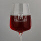 Monogram - Velká sklenice na víno 600 ml