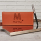 Monogram jméno - Pero Parker v koženém pouzdře