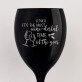Most wine-derful time - Gravírovaná sklenice na víno
